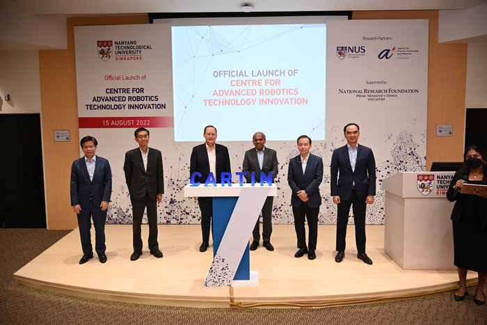 NTU Singapore launches S$45 million center for innovative robotics technologies NTU Singapore launches S$45 million center for innovative robotics technologies